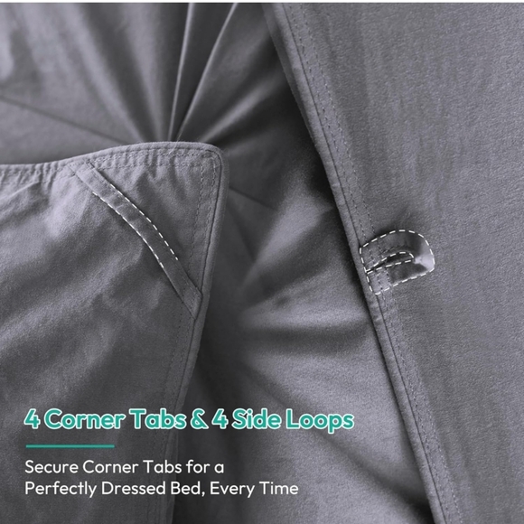 Three Geese Pinch Pleat Waterfowl Feathers & Down Comforter Duvet Insert- King - Picture 6 of 9